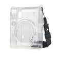 thumbnail image 1 of Langgg Portable Protective Case Scratch Proof Crystal for Fuji Hollow Button, 1 of 9