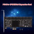 thumbnail image 1 of Adaptador Pcie Controlador De Tarjeta De Expansión Pcie De 16 Puertos Adaptador Pcie X1 Sata3.0 6Gbps Para Pc, 1 of 7