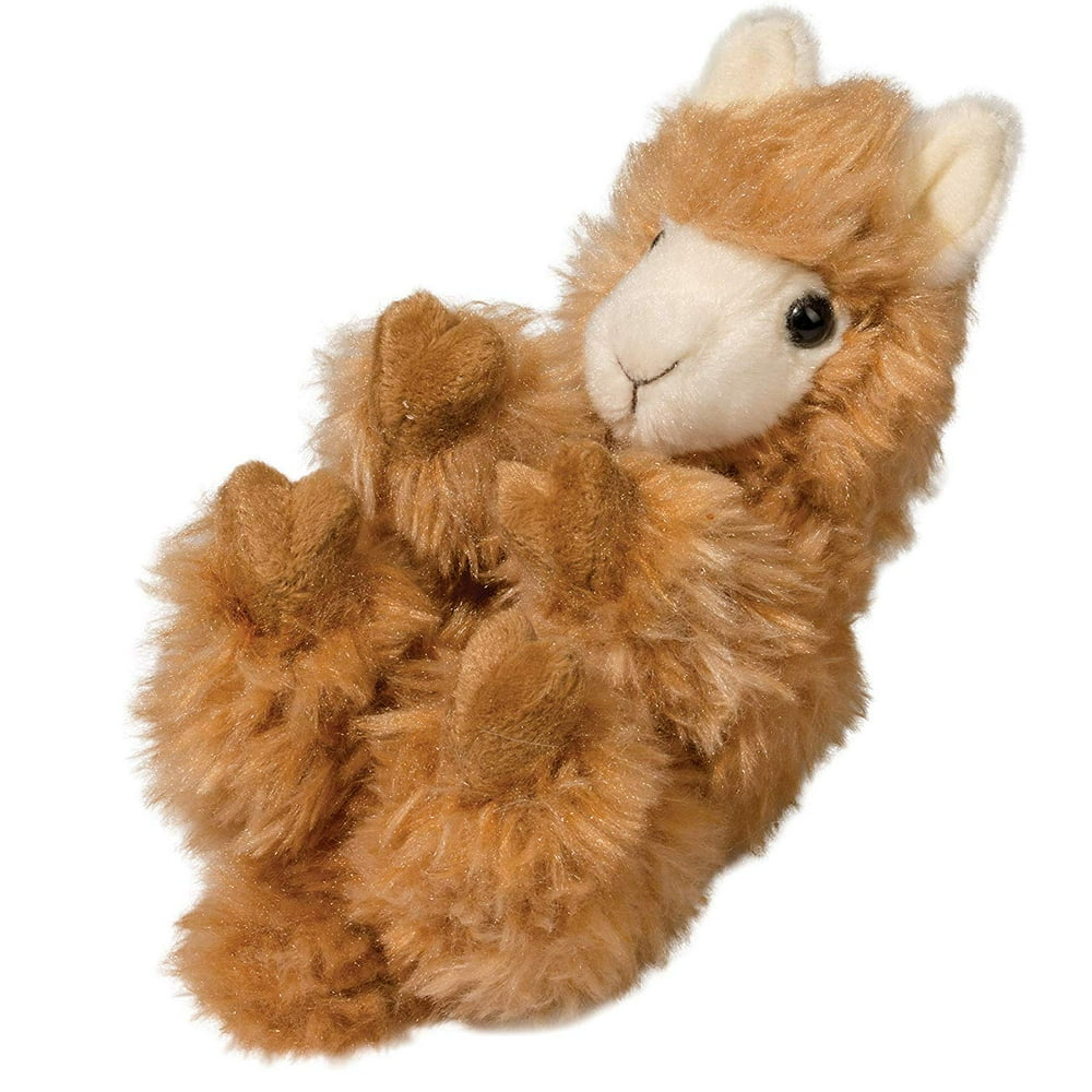 Douglas Toys Plush Llama Lil' Handful Stuffed Animal, 6"