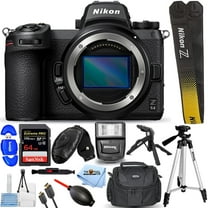 Nikon Z 6II Mirrorless Digital Camera (Body Only) with 64GB Memory Card and Flash Bundle - 1659