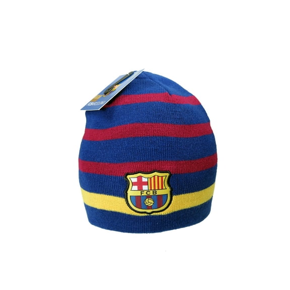 FC Barcelona Authentic Official Football Men's Soccer Beanie - 01-7