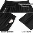 thumbnail image 5 of Icy Shorts for Women, 8 Inch Inseam Ice Silk Quick-Dry Stretch Casual Shorts with Pockets & Drawstring, Moisture-Wicking Summer Trousers, 5 of 7