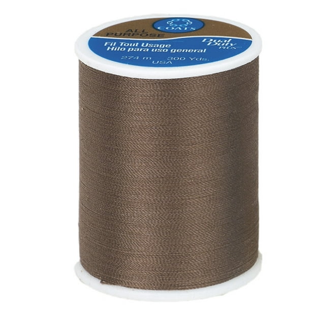 Coats & Clark All Purpose Summer Brown Thread, 300 Yd.