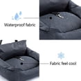 thumbnail image 3 of Car Dog Car Seat With Safety Strap Car  Seats For Small/Medium Dogs Or Cats Universal Comfortable Dog Bed For Car And Home, 3 of 5