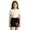 Black, variant on OOOUM Girls Casual Shorts Cute Print Design Elastic Waist Athletic Shorts Fashionable Cozy Summer Outfits White 9-10 Years