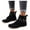 Black, variant on Women's Moccasins Fringe Ankle Boots Retro Suede Tassel Studded Booties Riding Flat Dress Shoes