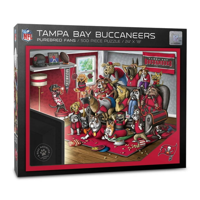 YouTheFan NFL 500 pc. Purebred Fans Puzzle, Assorted Teams