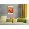 thumbnail image 4 of Cuba - Delta Air Lines - Cuban Dancer - Douglas DC-7 - Vintage Airline Travel Poster by William G. Slattery c.1957 - Fine Art Matte Paper Print (Unframed) 16x20in, 4 of 4