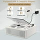 thumbnail image 2 of Reproductor de CD portátil de escritorio M-Amazup con altavoces dobles, USB, AUX y radio FM, 2 of 8