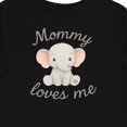 thumbnail image 4 of Inktastic Mommy Loves Me Cute Elephant Boys or Girls Long Sleeve Toddler T-Shirt, 4 of 5