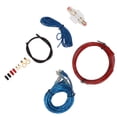 thumbnail image 4 of Car  Wiring Kits, Stable Transfer Black Tube Car Audio Cable Kit Complete  For Auto Speaker Subwoofer, 4 of 8
