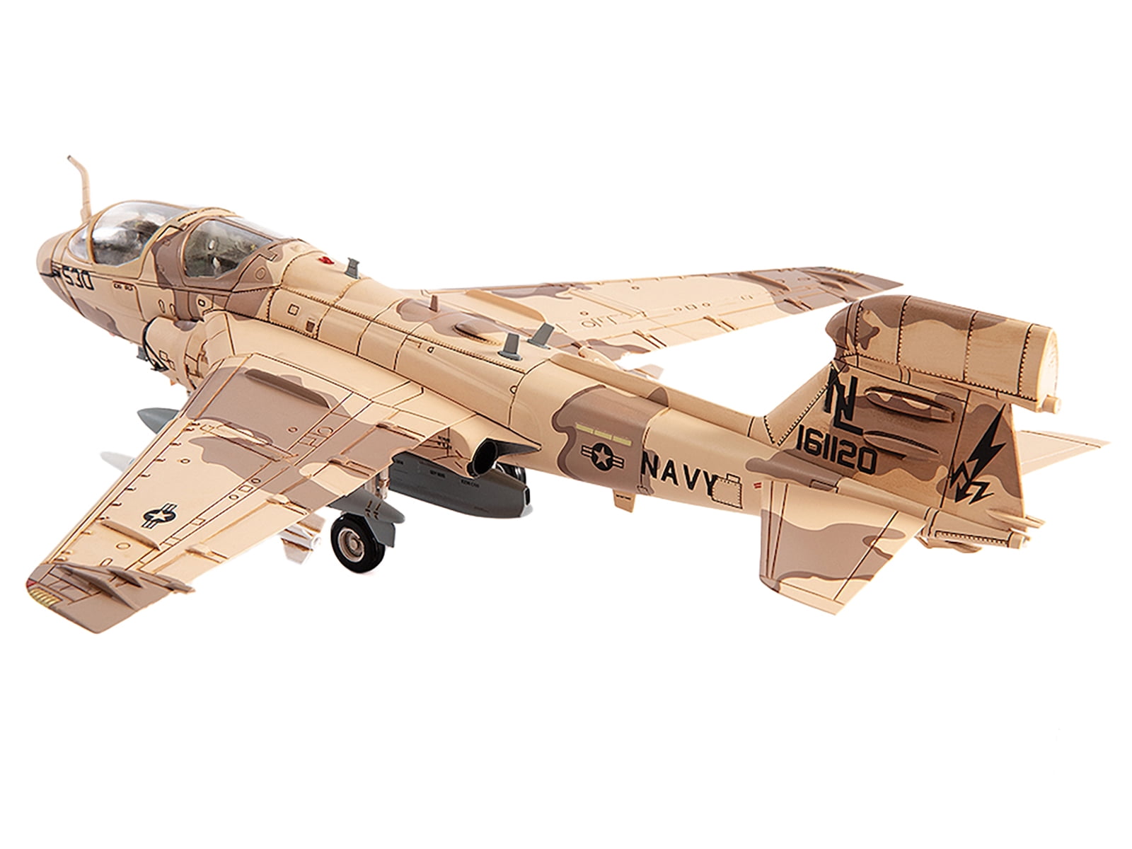 JC 1/72 EA-6B プラウラー VAQ-133 ウィザーズのダイキャスト Grumman EA-6B Prowler Attack Aircraft 