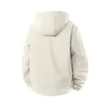 thumbnail image 4 of WTOBBY Men's Solid Color Waterproof Jacket, Casual Outdoor Sports Hiking Coat, Windproof Rainwear for Mountaineering Trekking and Travel,White M, 4 of 4
