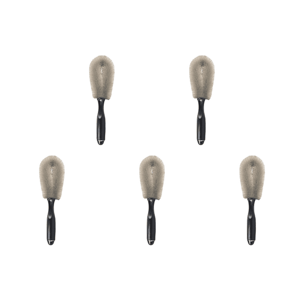 Cepillo Lavado Ruedas Coche Limpiador Llantas Cerdas Suaves (gris)