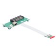 thumbnail image 2 of Tarjeta adaptadora USB NGFF M.2 Key A/E a PCIE Express 8X Adaptador PCB M.2 Key A/E a PCIE 8X USB2.0 con cable FPC de alta velocidad y almohadilla magnética, 2 of 10