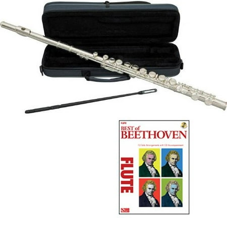 Best of Beethoven Flute Pack - Includes Flute w/Case & Accessories & Best of Beethoven Play Along