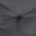 thumbnail image 4 of Cojines para sillas de exterior Benzara Zia, 4 unidades, color gris oscuro, Oxford, 4 of 6