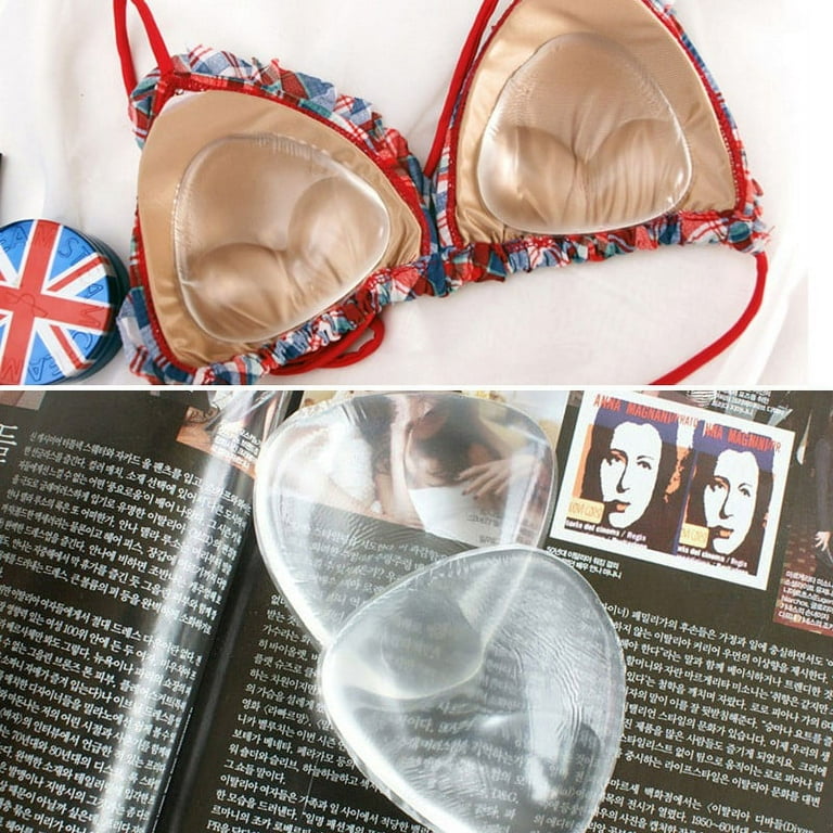 Sexy Women Breast Pads Silicone Bra Gel Invisible Inserts Push up