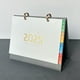 thumbnail image 1 of 2025 Desk Calendar Premium Business Leather Frame Calendar Fashion Notebook Style, 1 of 6