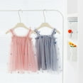 thumbnail image 3 of GYRATEDREAM Toddler Girl Layered Tulle Tutu Dress Summer Dress Strap Butterfly Dress Sleeveless Backless Princess Birthday Formal Wedding Party Dresses, 3 of 6