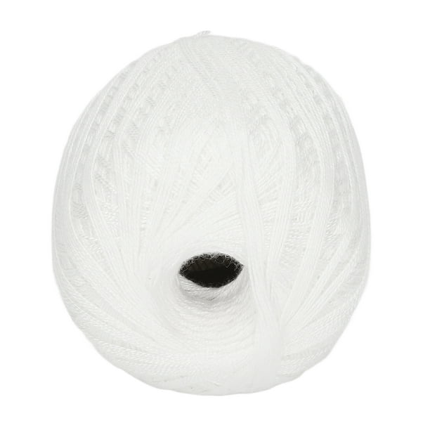 Demonsen Cotton Yarn,cotton Crochet Thread,lace Thread White Anti Pilling Comfortable Washable Cotton Crochet Thread For Knitting Clothes Diy Crafts