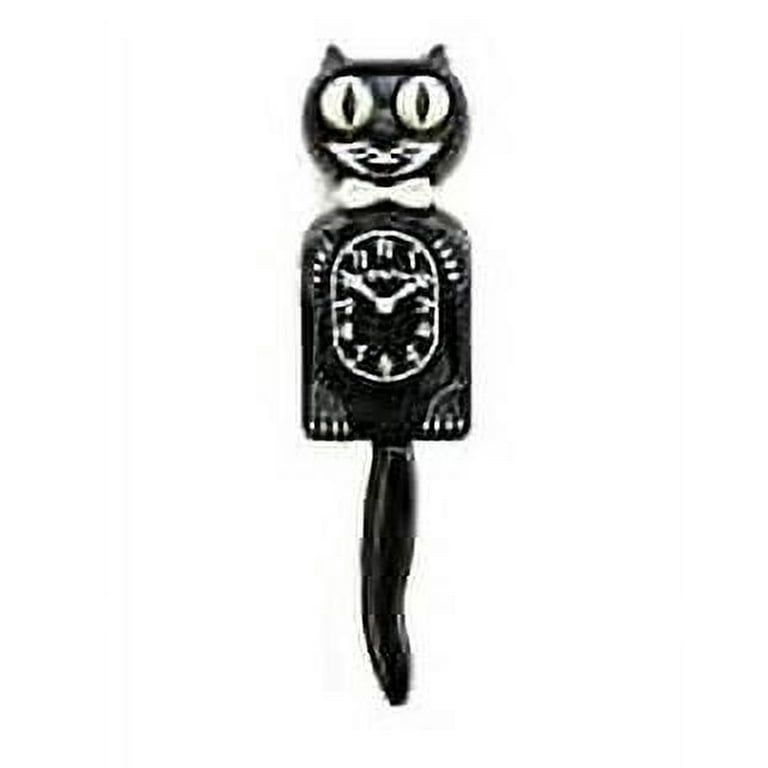 Kit-Cat Classic Black Vintage Cat Clock with Moving Eyes - Walmart.com
