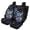 Butterfly Musical Note, variant on Pzuqiu Blue Butterfly Front and Rear Seat Cover Set Anti-Slip Easy to Install Car Seat Covers, Breathable Auto Accessories Compatible with SUV Cars Trucks