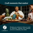 thumbnail image 6 of Libbey City Tumbler Glasses Set, 14.3 Oz Clear, Tall Drinking Glasses Set of 8, Thick, Square Glass Cups Set for Casual Dining and Daily Use, 6 of 6