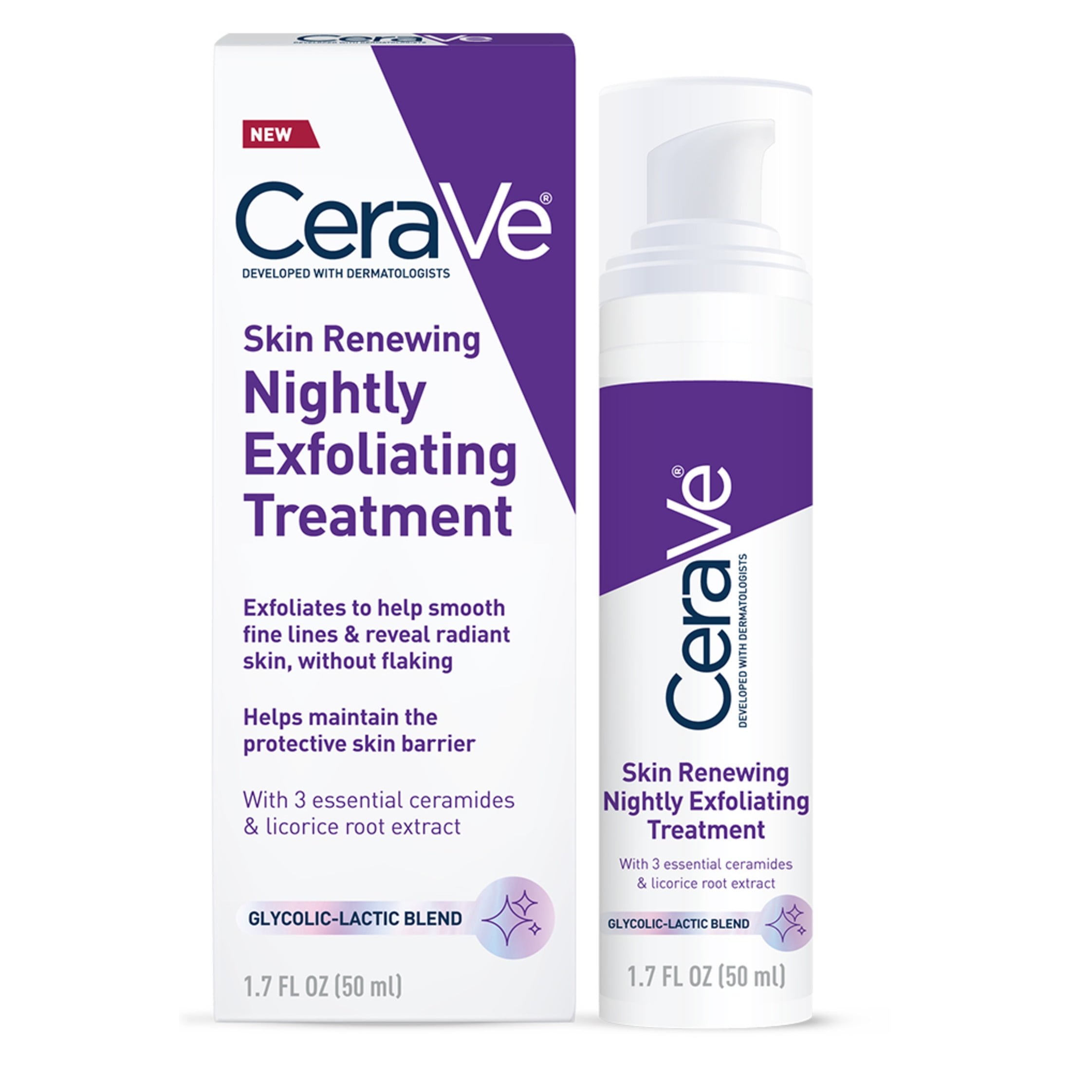 CeraVe Night Face Cream with Peptide Complex Hyaluronic Acid