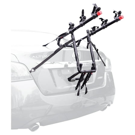 Allen Sports Deluxe 3-Bicycle Trunk Mounted Bike Rack Carrier, Model 103DN, Black
