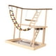 thumbnail image 5 of Parque infantil para loros,Accesorios de de juegos para loros,Soporte de juego para pájaros periquitos,Parque de juegos para gimnasio con perca, 5 of 9