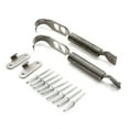 thumbnail image 3 of 2X Aluminum Alloy Car Mount Hook Pin Lock Kit Latch Spring Fastener, 3 of 4