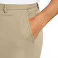 thumbnail image 5 of Iugvhana Men's Golf Jogger Pants Slim Fit Button Stretch Sweatpants with Pockets Casual Running Outdoor Travel Hiking Work Pants for Men Khaki M, 5 of 5