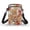 Black Horse Silhouettes Sunflowers, variant on HELLHERO School Bus with Animal Crew Women Adjustable Shoulder Strap Women Shoulder Bag Polyester for Adult