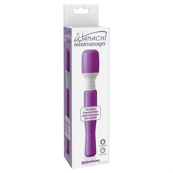 Wanachi Mini Massager Personal Massage Wand, Purple