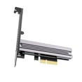 thumbnail image 2 of 64Gbps M.2 SSD NVME to PCIE 4.0 X1/X4/X8/X16 Converter Adapter with Heatsink PCI Express Expansion Card for Desktop PC, 2 of 6