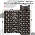 thumbnail image 5 of Paw Prints and Bones Toddler Nap Mats for Kids Preschool,Sleeping Mat Bag or Kids,Toddler Sleeping Bag,Toddler Nap Mat or Daycare, 5 of 6