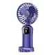 thumbnail image 2 of Ventilador portátil Mini ventilador de mano con Base extraíble múltiples escenas ventilador de escritorio pequeño Personal ventilador recargable para Azul, 2 of 9