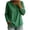 Green, variant on Yotami Ribbed Tops for Women Long Sleeve Button V-Neck Shirts Loose Fit Lightweight Dressy Casual Blouse Fall Outfits