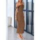 thumbnail image 3 of Vestido largo PRETTYGARDEN para mujer, verano 2025, con hombros descubiertos, 3 of 8
