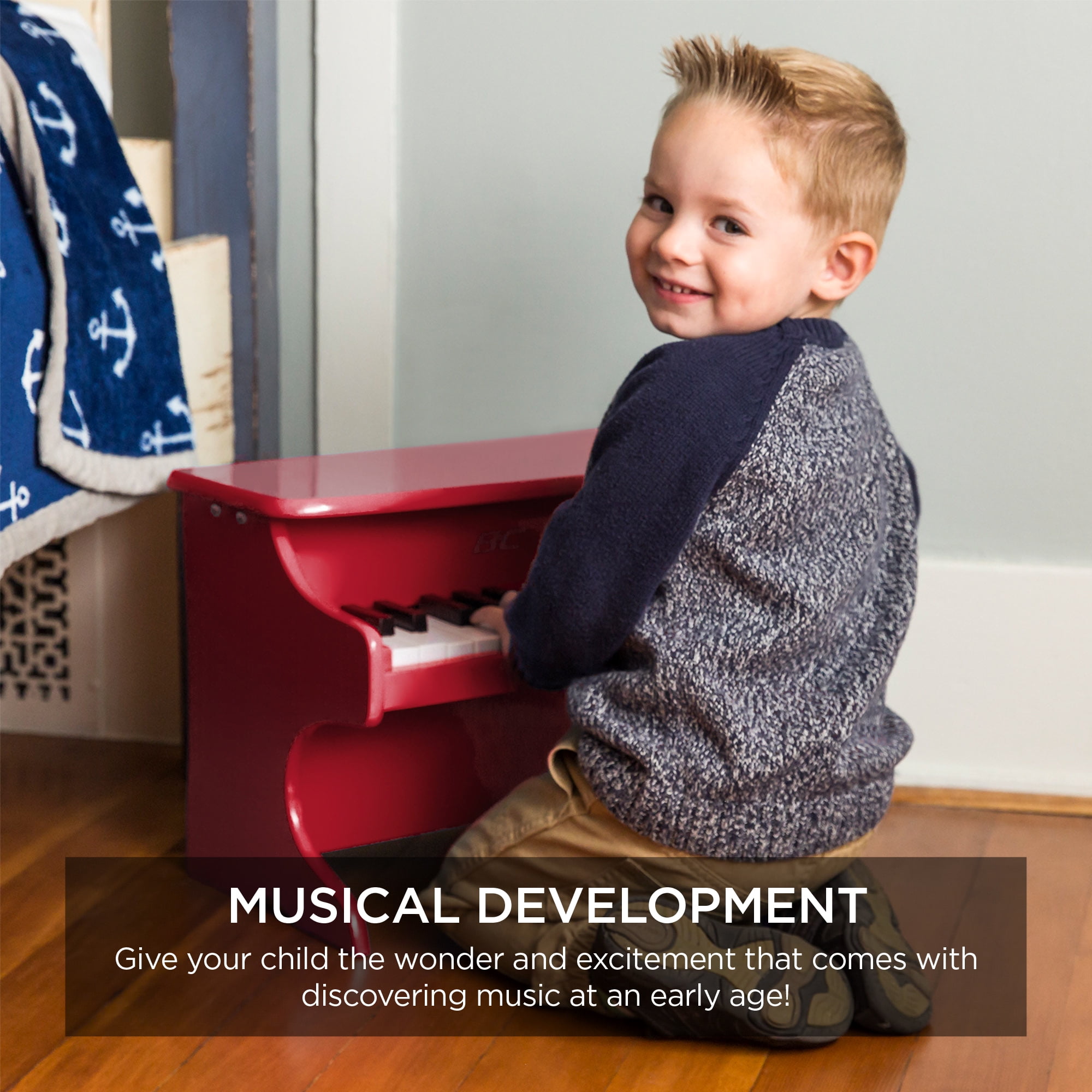 LUOZZY Mini piano de madeira de piano de piano de piano para piano (rosa) :  : Brinquedos e Jogos