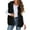 Black, variant on Fjofpr Winter Coats for Women Sale Winter Coats for Women Plus Size Womens Ladies Warm Faux Furry Coat Jacket Winter Solid V-neck Outerwear