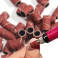 thumbnail image 4 of Conjunto de tambor de lijado que incluye manguitos de lijado de lijadora de tambor y de tambor (1/2", 3/8", 1/4" 80#/120#/240#) para herrami 102 piezas 05 pulgadas DYNWAVEMX mangas de lijadora de tambor, 4 of 7
