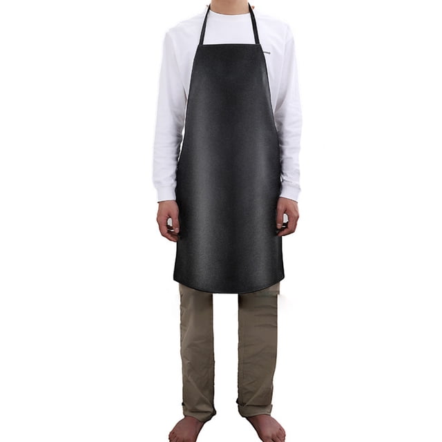 Artículo impermeable del delantal del trabajo de la PU, delantal para cocinar de la cocina que se lava platos, tamaño multi