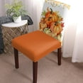 thumbnail image 2 of Thanksgiving Dining Chair Slipcover, Pumpkin Maple Leaves Fall Chair Protector Stretch Parsons Chair Covers for Dining Room, Restaurant, Kitchen, Party, Set of 4, 2 of 5