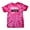 Pink Tie Dye, variant on Real Men Wear Pink Breast Cancer T-Shirt-fuschia-small