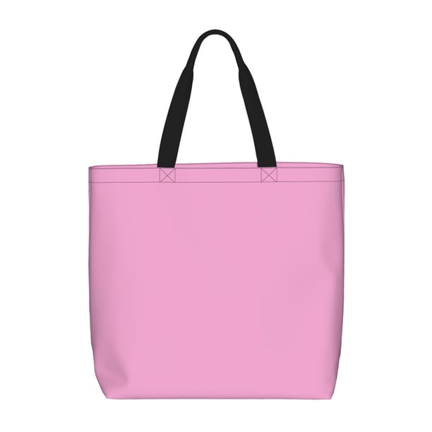 Easygdp Pink Bolsa Tote para Mujer, Bolso de Hombro para Trabajo, Playa, Viajes, Compras y Supermercado