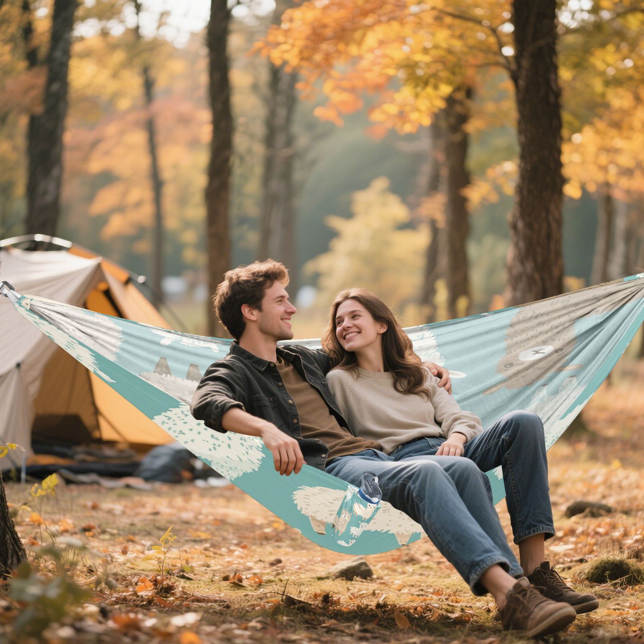 Hammock Camping Hammock Nylon Portable Hammock Travel Camping Hammock Super Cute Cartoon Sheep