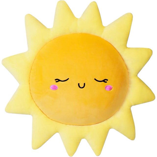 PELUCHERIA - Peluche de Sol Sonriente de 40 cm (Sol Solecito, 1, Unidad)