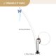 thumbnail image 2 of unbranded Durable Double Feather Teaser Stick for Cats Indoor Use Safe Plastic Steel Wire Material, 2 of 8